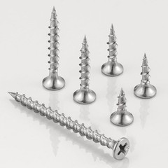 1 pounds#6X5/8″410 Stainless Steel Fastener Drywall Screws-Phillips with coar…
