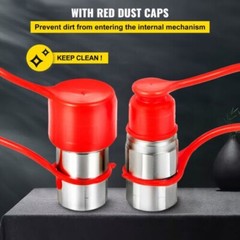 2 Sets 1/2″ Ag Hydraulic Quick Connect Couplers Couplings, Poppet Pioneer Style