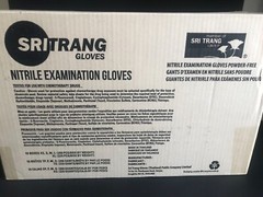 2500 Gloves Case – Blue Nitrile Exam Gloves Size Large Powder Free 3 Mil