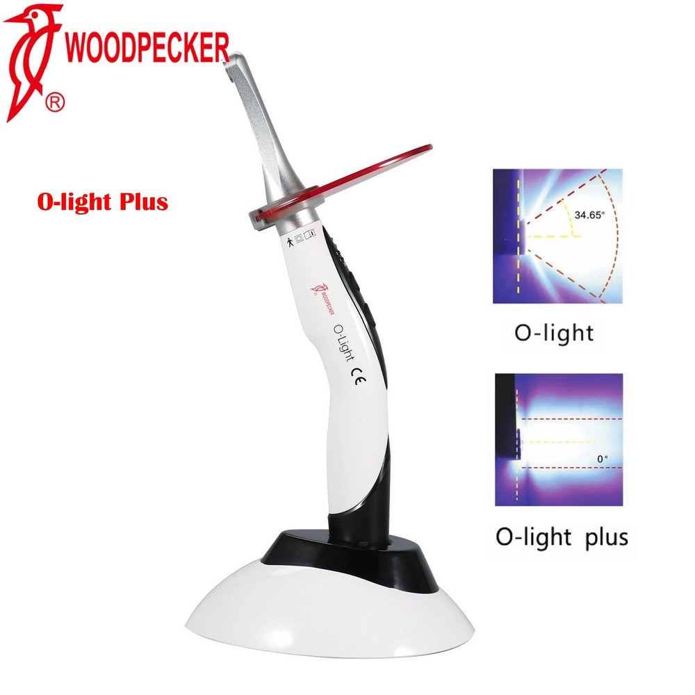 Woodpecker Dental LED Curing Light O Light plus 1 Sec Cure Lamp Metal Head