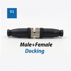 M12 Sensor Connector 4/5/8/12 Pin Male/Female Straight/Right Angle Plug 0cn PG7