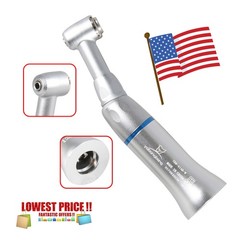 10 YABANG Dental 1:1 Slow Low Speed Handpiece Contra Angle Push Button Handpiece