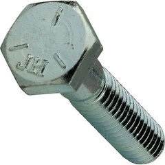 1/2″-13 Hex Bolts Grade 5 Zinc Plated Steel 3/4in 7/8in 1in Up to 12in All Sizes