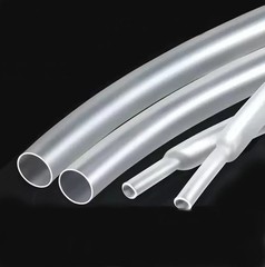 100 FT. 100′ Feet CLEAR 3/8″ 9mm Polyolefin 2:1 Heat Shrink Tubing Tube Cable US