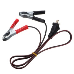 V Shape Plug 12V DC Battery Charging Cord Cable Wire For All Power Generators