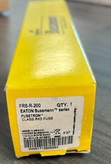 NIB- BUSSMANN – FRS-R-200 – Fusetron Dual Element Time-Delay, 200 Amp, 600 V