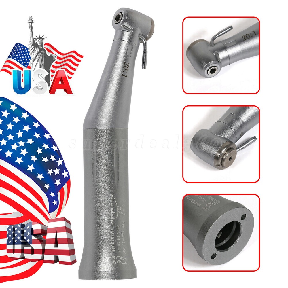 Dental Contra Angle 1:1 /1:5 /20:1 Implant /Straight Nosecone Handpiece SA