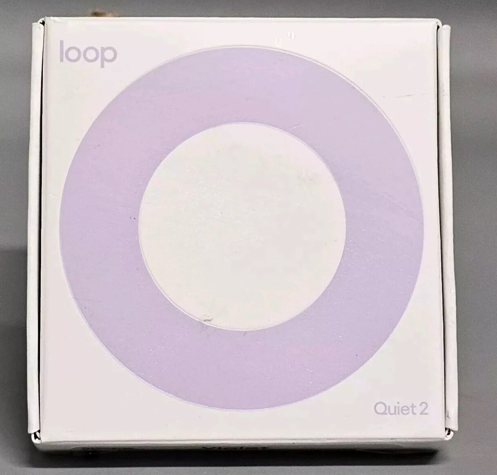 Loop Quiet 2 Earplugs Reusable Noise Reducing Earplugs VIOLET