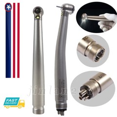 Pieza de mano LED turbina alta velocidad fibra óptica dental estilo NSK 2/4HOLES