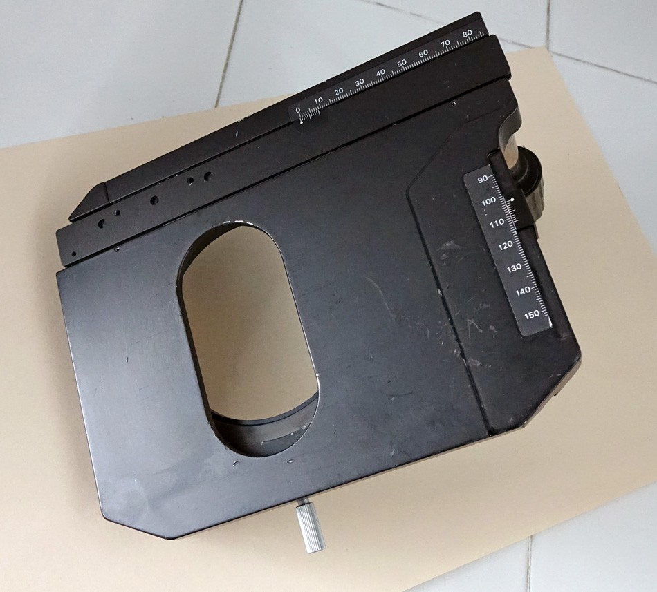 NIKON ROTATING X-Y MECHANICAL STAGE FOR ECLIPSE E-1000M UPRIGHT MICROSCOPES