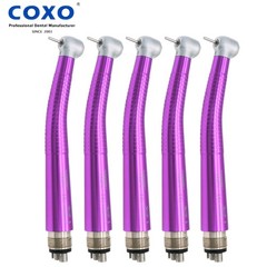 COXO Dental High Speed Handpiece 4 Hole Anti-retraction Standard Head Colorful