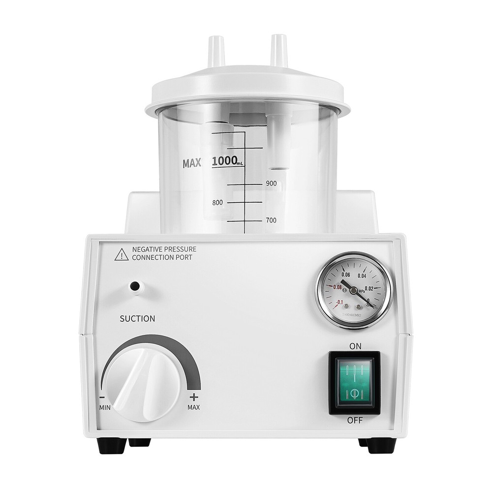 Vacuum Phlegm Quiet Suction Unit Portable Medical Emergency Aspirator Machine