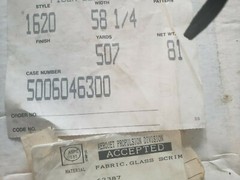 Fiberglass Cloth Fabric 58 1/4″ Wide x 15ft (5 Yards, 72.5 sqft)