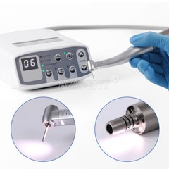 Dental LED Brushless Electric micro motor/1:1/1:5 Fiber Optic Contra Handpiece