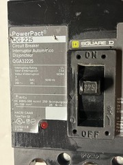 SQUARE D QGA32200 3-P 200A 240V I-LINE CIRCUIT BREAKER