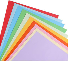 10 Colors Copy Print Paper 8.5X11 Inches,100 Sheets Rainbow A4 Printer Paper 70G