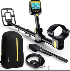 Metal Detector Waterproof – 2000mAh Chargeable Professional Cordless
