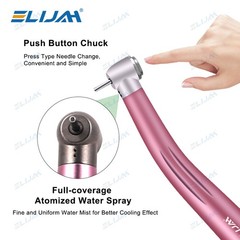Dental High/Low Speed Handpiece Kit 2/4Hole Straight Contra Angle NSK Style US!