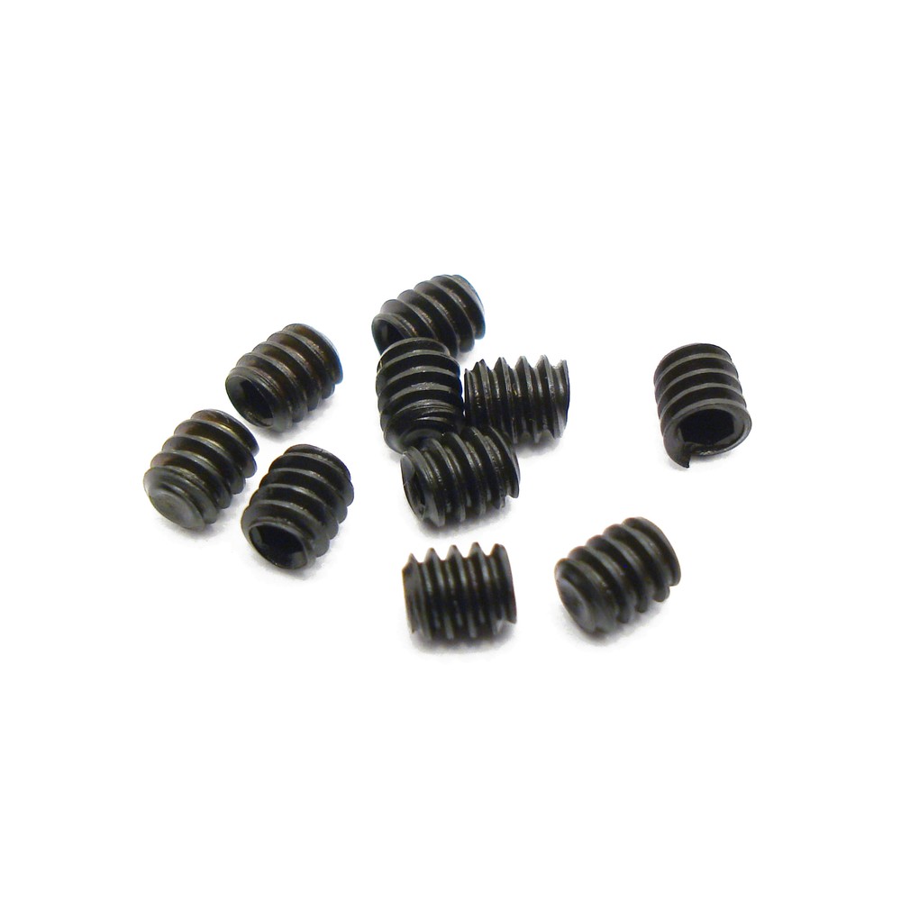 #4-40 x 1/8″, Socket Set Screws Cup Point, 45H Steel, Black Oxide