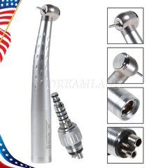 Dental Air Turbine High Speed Handpiece and 4-Hole Quick Coupler Swivel GB4/GD4