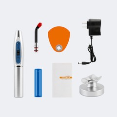 Dental Cordless Wireless LED Curing Light Composite Resin Cure Lamp 2000mw/cm²