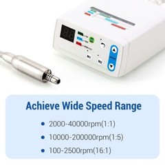 Dental LED Brushless Micro Motor E-Type 1:1/1:5/16:1 2000-40000rpm Clinic Lab