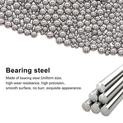 620PCS 304 Stainless Steel Precision Balls Bicycle Bearing Balls Assortment Kit
